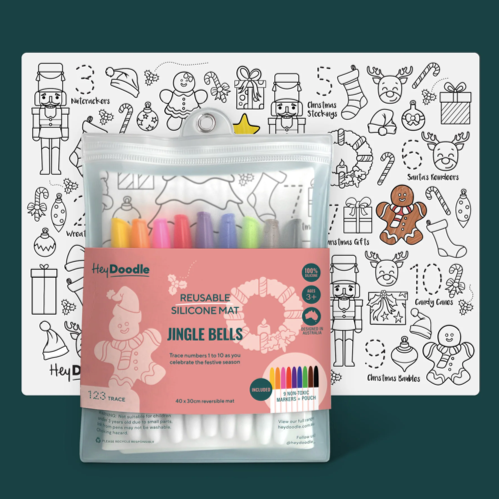 Hey Doodle Silicone Colouring Mat