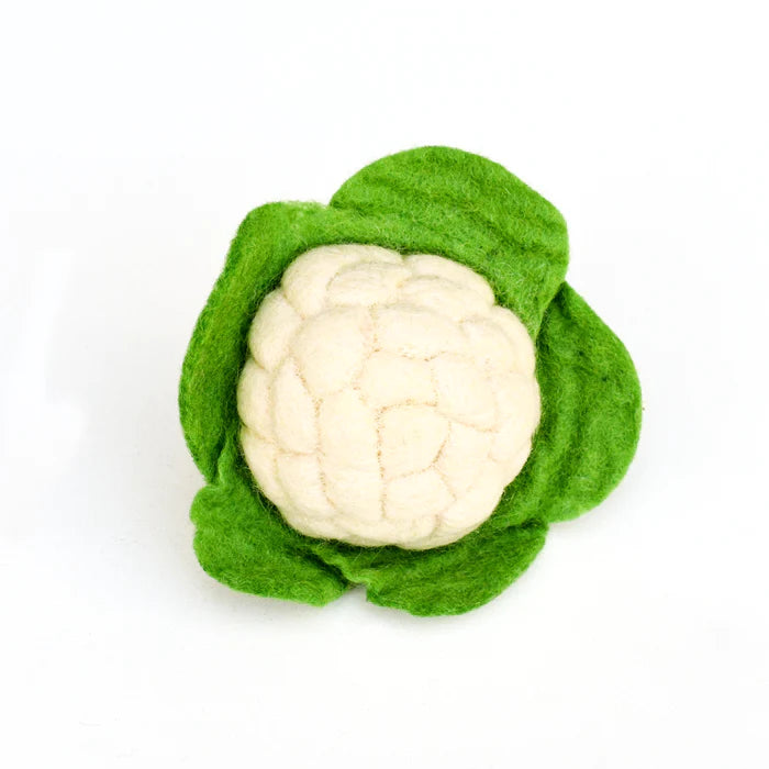 Tara Treasures felt cauliflower