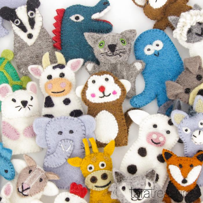 Tara Treasures finger puppets